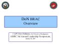 DoN BRAC Overview PowerPoint PPT Presentation