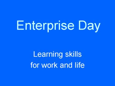Enterprise Day