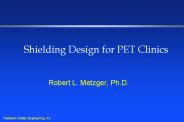 Shielding Design for PET Clinics