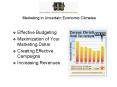 Marketing in Uncertain Economic Climates PowerPoint PPT Presentation