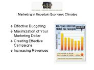 Marketing in Uncertain Economic Climates