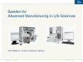 Sweden for Advanced Manufacturing in Life Sciences PowerPoint PPT Presentation