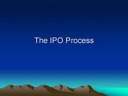The IPO Process