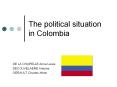 The political situation in Colombia PowerPoint PPT Presentation