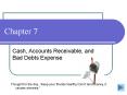 Cash, Accounts Receivable, and Bad Debts Expense PowerPoint PPT Presentation