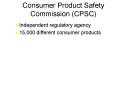Consumer Product Safety Commission CPSC PowerPoint PPT Presentation