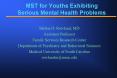 MST for Youths Exhibiting Serious Mental Health Problems PowerPoint PPT Presentation