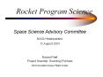Rocket Program Science PowerPoint PPT Presentation