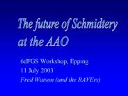 6dFGS Workshop, Epping