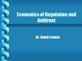 Economics of Regulation and Antitrust PowerPoint PPT Presentation