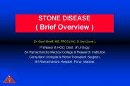 STONE DISEASE