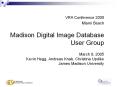 Madison Digital Image Database User Group PowerPoint PPT Presentation