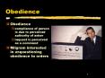 Obedience PowerPoint PPT Presentation