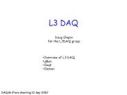 L3 DAQ