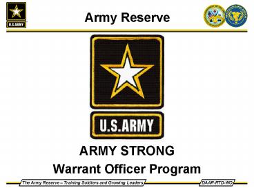 Army Reserve