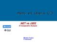 'NET vs J2EE A Comparative Analysis PowerPoint PPT Presentation