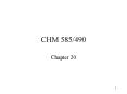 CHM 585/490 PowerPoint PPT Presentation