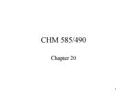 CHM 585/490