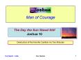 Man of Courage PowerPoint PPT Presentation