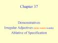 Demonstratives PowerPoint PPT Presentation