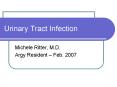 Urinary Tract Infection PowerPoint PPT Presentation