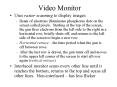 Video Monitor PowerPoint PPT Presentation