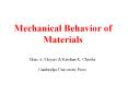 Mechanical Behavior of Materials PowerPoint PPT Presentation