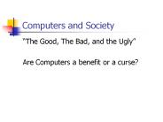 Computers and Society