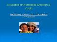Education of Homeless Children PowerPoint PPT Presentation