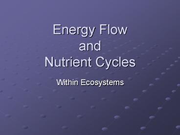 presentation player overlay