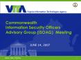Commonwealth Information Security Officers Advisory Group (ISOAG) Meeting PowerPoint PPT Presentation