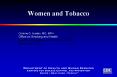 Women and Tobacco PowerPoint PPT Presentation