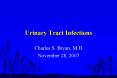 Urinary Tract Infections PowerPoint PPT Presentation