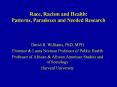 Race, Racism and Health: Patterns, Paradoxes and Needed Research PowerPoint PPT Presentation