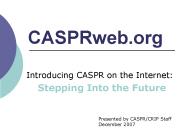 CASPRweb.org