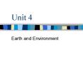 Earth and Environment PowerPoint PPT Presentation