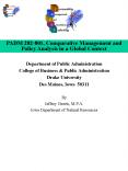 Department of Public Administration PowerPoint PPT Presentation