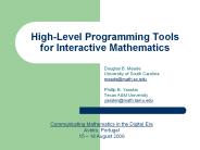 High-Level%20Programming%20Tools%20for%20Interactive%20Mathematics