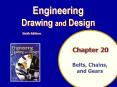 Chapter 20 Belts, Chains, and Gears PowerPoint PPT Presentation