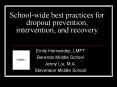 Schoolwide best practices for dropout prevention, intervention, and recovery PowerPoint PPT Presentation