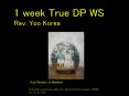 1 week True DP WS Rev' Yoo Korea PowerPoint PPT Presentation
