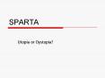 SPARTA PowerPoint PPT Presentation