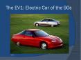 The EV1: Electric Car of the 90s PowerPoint PPT Presentation