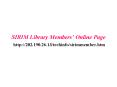 SIRIM Library Members Online Page http:202'190'26'13techinfosirimmember'htm PowerPoint PPT Presentation