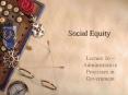 Social Equity PowerPoint PPT Presentation