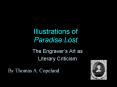 Illustrations of Paradise Lost PowerPoint PPT Presentation