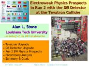 Electroweak Physics Prospects in Run 2 with the D