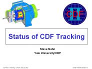 CDF Run II Tracking