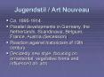 Jugendstil Art Nouveau PowerPoint PPT Presentation