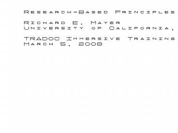 presentation player overlay